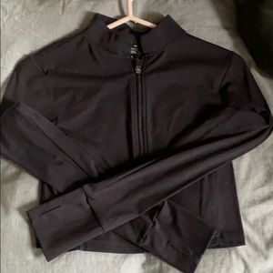 Balance Athletics cropped zip jacket